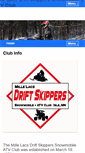 Mobile Screenshot of millelacsdriftskippers.org